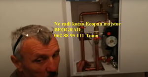 Ne radi kotao Ecopan majstor Beograd